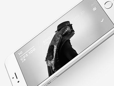 BLACKapp black and white blackapp bnw clean ui clear ui horizontal minimal mobile ui ui