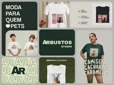 Arbustos Studio Branding branding logo