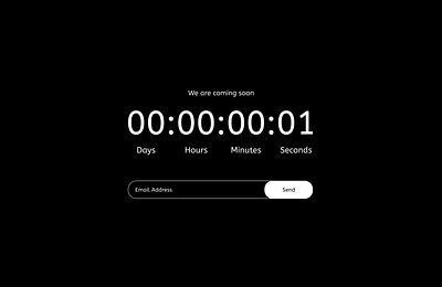 Countdown Timer. Daily UI. Challenge #014 014 challenge cleanui countdown countdowntimer dailyuichallenge design timer ui