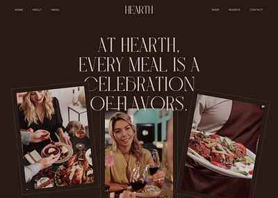 Restaurant Website clean design e commerce ecommerce food foodie health healthy homepage hotels landing page restaurant restaurants ui ux vegetables web web design website website design