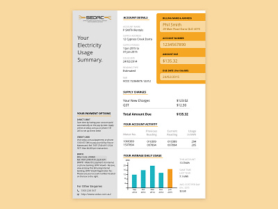 Electricity Usage Billing Report bill bitpool electricity energy bill print