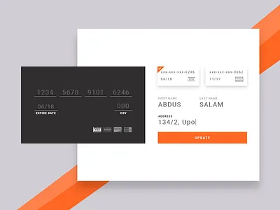 Day 2 - Add Credit Card card challenge checkout credit card daily ui design ecommerce payment