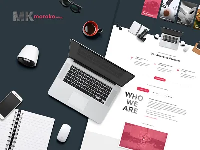 Moroko - Bootstrap Responsive Template download invite invite me psd template web template website