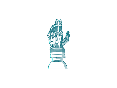 CAD Robot arm sketch arm cad lines plan robot sketch