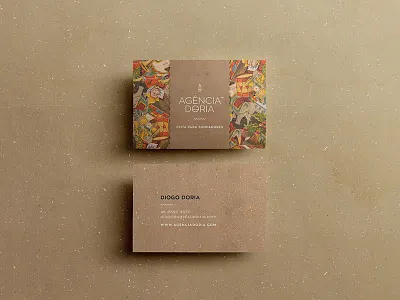 Agencia Doria - Visual ID - II agency brand business card id lepca logo smart diseños stationary