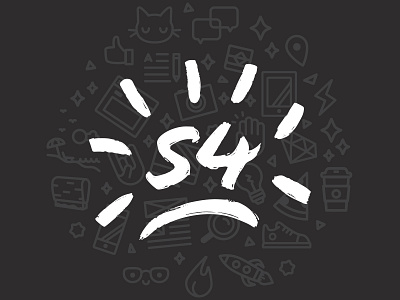 S4 Shirt Design icons monoweight icons shirt