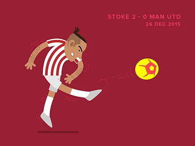 A Sublime Finish football illustration premierleague