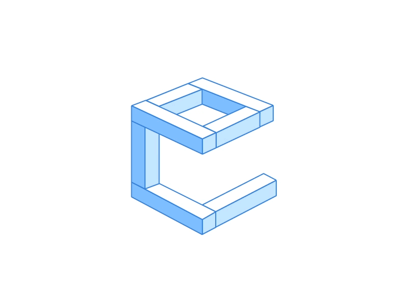 E Loader animation blocks building e gif icon loader