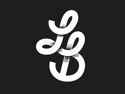 LB Monogram identity lb logo monogram monowidth thicklines