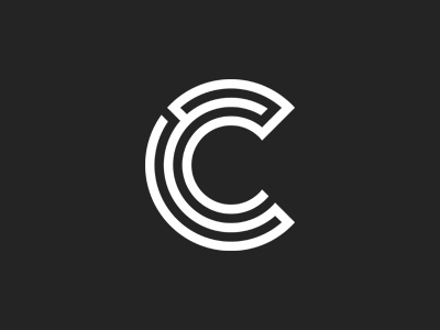 Puzzle "C" c concept creative design identity illustration letter logo logotype mark simple symbol