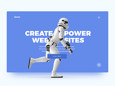 Blocker Framework Hero 3 blocker dribbble framework hero star wars