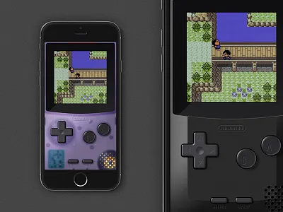 iBoy anniversary color emulator game gameboy nintendo pokemon screen