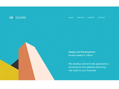 GB ı SQUARE agency app banking branding ios logo sketch svg ui ux wireframe