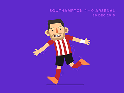 Brace football illustration premierleague