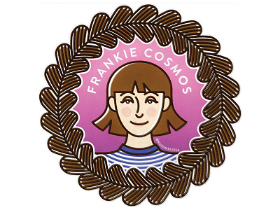 Frankie Cosmos band blog braids cute editorial frankie cosmos illustration music portrait