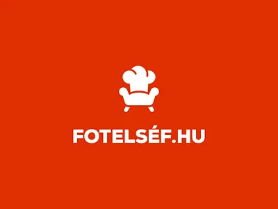 Couch Chef Logo app branding design flat icon illustration logo type typography ui vector web