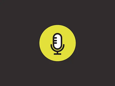 Mic icon mic microphone ui