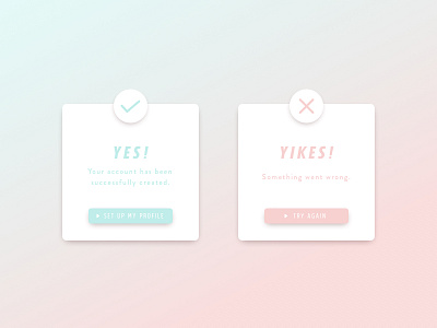 011 // Error Messages 011 daily dailyui error error message message pastel ui