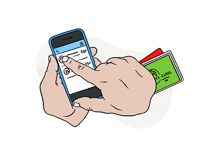 14 Apps Infographic - Venmo content credit card editorial hands marketing venmo