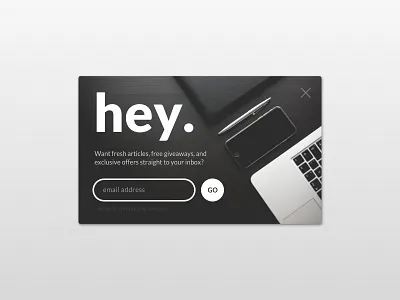 Subscribe 026 black white black and white calculator daily100 dailyui modal newsletter popup signup subscribe