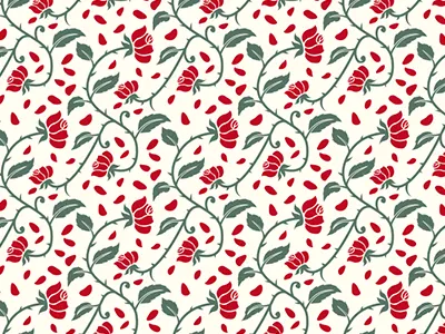 Roses Seamless Vector Pattern Free cupid free freebie love pattern red rose seamless spring vector