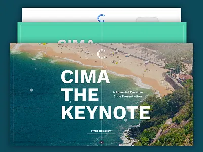 Cima Slides agency google keynote market me powerpoint presentation product slides ui ux