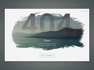 Daily UI 008 - 404 page 008 404 ui