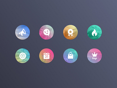 DailyUI/003 icon app color flat icon ios nav picture