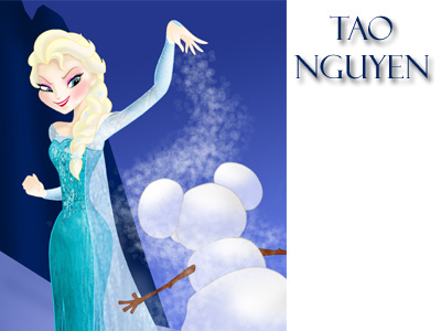 Tao Nguyen's Frozen Colored Concept Drawing animation cartoon characterdesign conceptart disney frozen illustration mickeymouse princess queenelsa sketchdrawing taonguyen