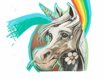 Chewnicorn autodesk sketchbook
