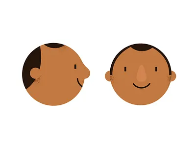 Character character face head man smile