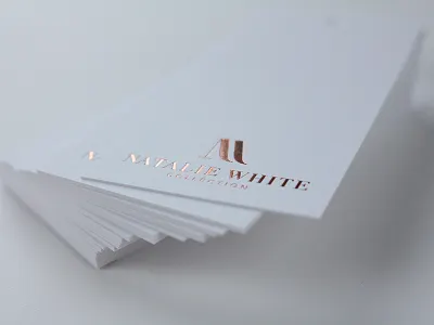 First Shot! branding clothing design fashion foil stamping logo press print