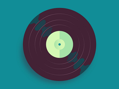 Vinyl Button buttons colors fun illustration music vinyl vote