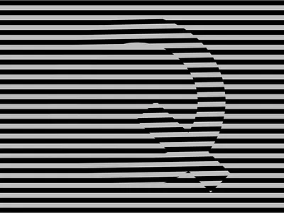 Quartz black grey lines q quartz qz.com steve buscemi stripes