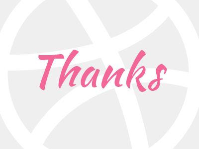 Hello Dribbble debut shot thanks