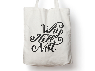 Tote Design bag design lettering tote typography