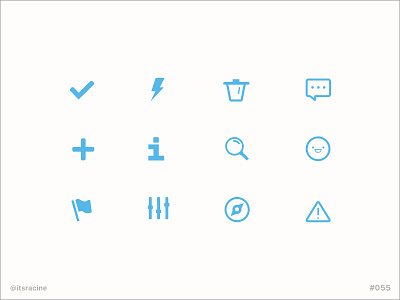 055 - Icon Set 055 dailyui icon set stemodo