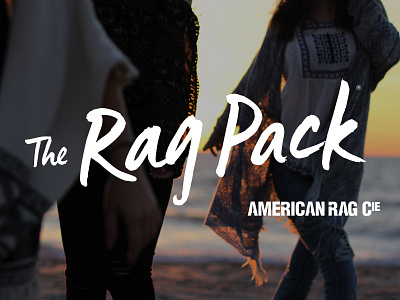 The Rag Pack Logo branding fashion logo