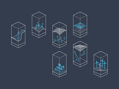 Data Displays data displays illustration isometry