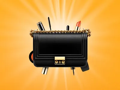 EVA Facebook App app bag beauty drogerie facebook game make up market shop tetris ukraine