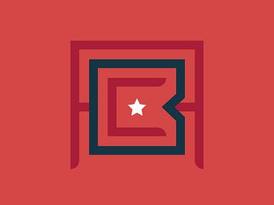 ABC Logo abc icon line logo red white and blue star