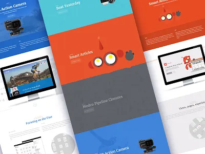 Case Studies - case study clean colors flat garmin landing page layout portfolio responsive simple website whitespace