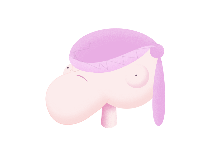Chewing Dumb 2.3 after effect animation illustration keyframe photoshop romainloubersanes shapes