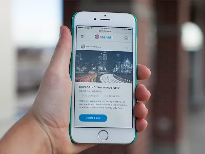 Trippin' iphone mobile travel trip ui ux