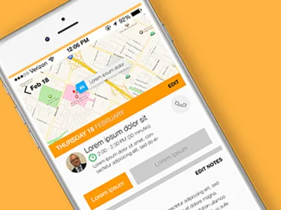 Details Page interaction design user experience ux uxui visual design