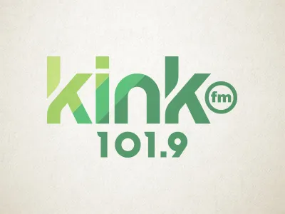 Kink FM broadcasting fm kink logo radio rebrand