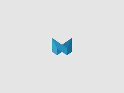 M branding identity logo m monogram