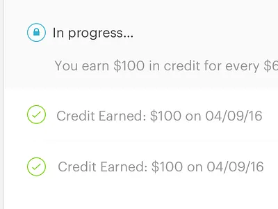 Dashboard - Credits credit dashboard ui