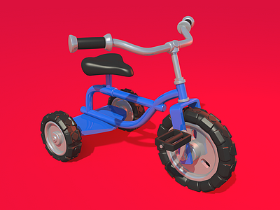 Bike 3d bike game illustration