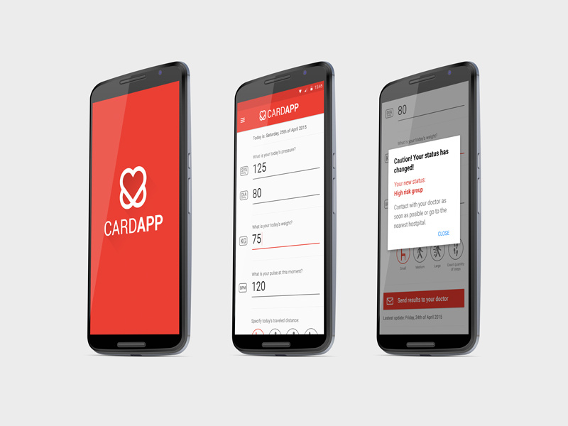 Example of Cardapp